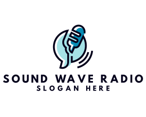 Radio - Podcast Radio Station logo design
