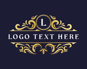 Vintage - Luxury Deluxe Decoration logo design