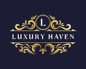 Deluxe - Luxury Deluxe Decoration logo design