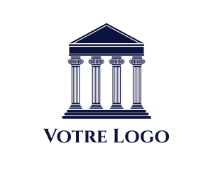 Regal - Greek Architecture Pillar Firm logo design