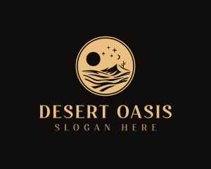 Outdoor Desert Trekking logo design