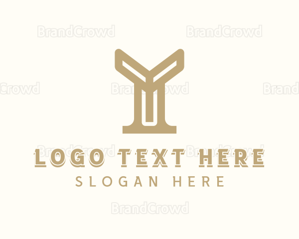 Corporate Firm Letter Y Logo