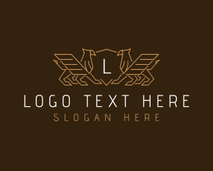 Corporate - Luxury Griffin Wings logo design