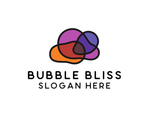 Bubble - Water Bubble Cloud logo design