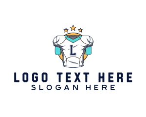 Lettermark - Football Sports Shirt logo design