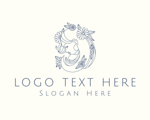 Skin Clinic - Luxe Beautiful Lady logo design