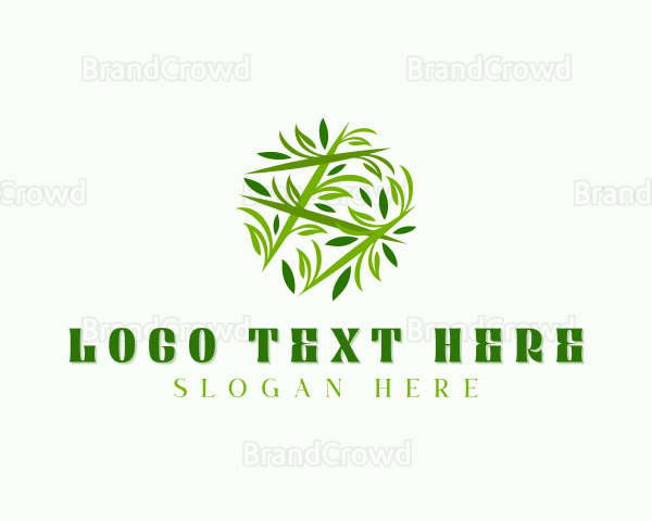 Leafy Herbal Garden Logo