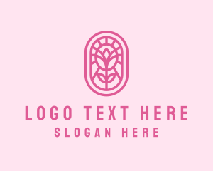 Full-bloom - Pretty Flower Beauty logo design