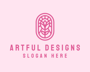 Pretty Flower Beauty logo design