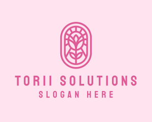 Pretty Flower Beauty logo design