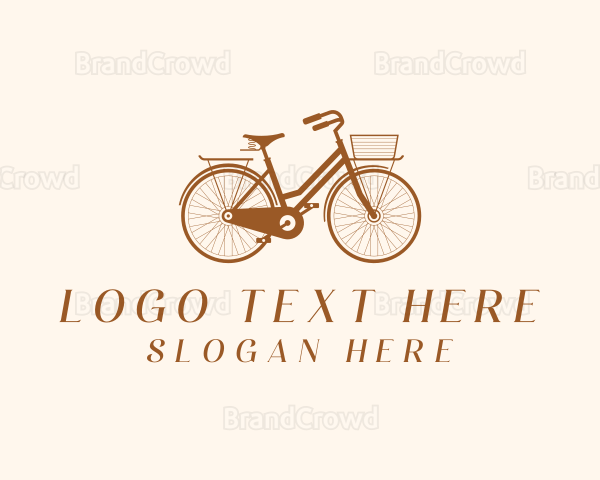 Delivery Bike Courier Logo