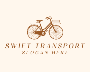 Delivery Bike Courier logo design