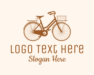 Bike Store - Vintage Delivery Bike logo design