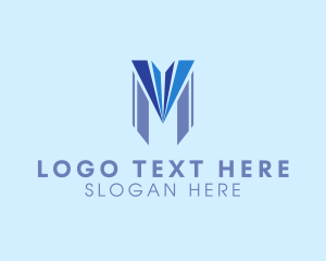 Social Media - Paper Plane Business logo design