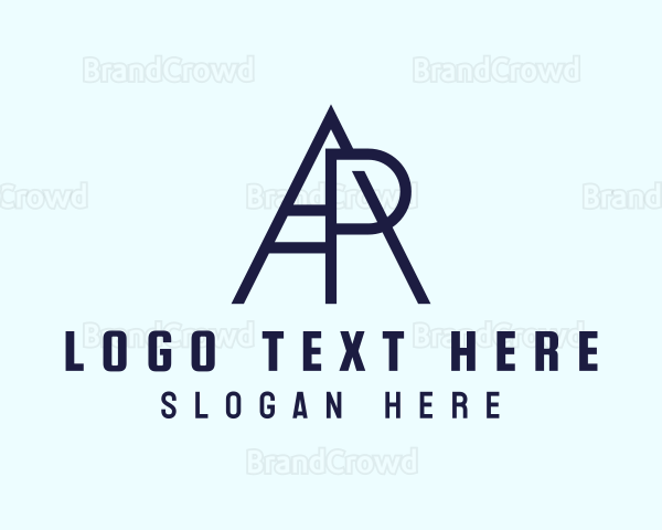Architecture Abstract Triangle Logo