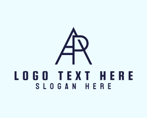 Financial - Architecture Abstract Triangle logo design