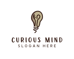 Light Bulb Mind logo design