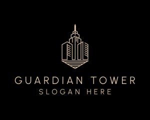 Urban City Towers logo design