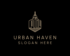 Urban City Towers logo design