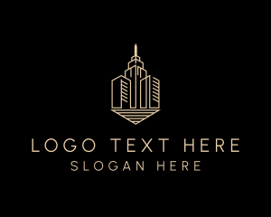 Land Developer - Urban City Towers logo design