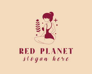 Red Adult Entertainer logo design