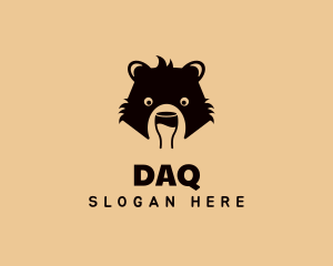 Bear Liquor Beverage Logo