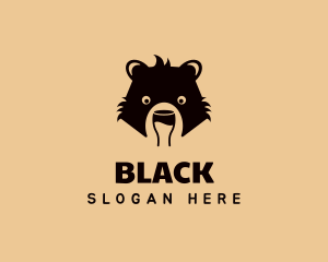 Bear Liquor Beverage logo design