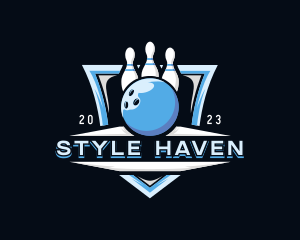 Team - Bowling Championship Competition logo design