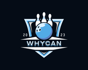 Coach - Bowling Championship Competition logo design