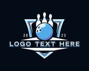 Training - Bowling Championship Competition logo design