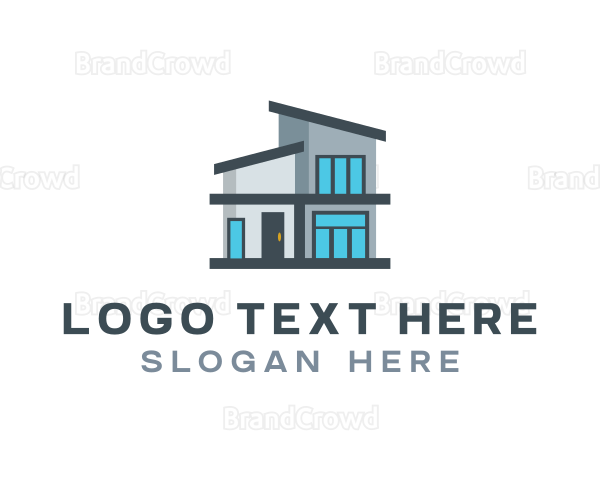 Real Estate Contractor Architect Logo