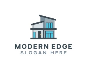 Contemporary - Real Estate Contractor Architect logo design