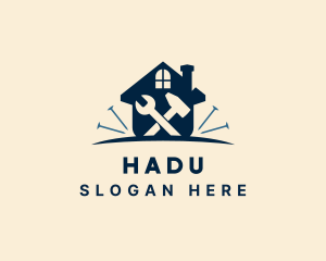 House Handyman Tools  logo design