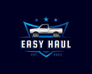 Car Pickup Automotive logo design