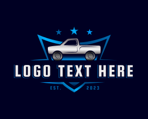 Car Pickup Automotive Logo