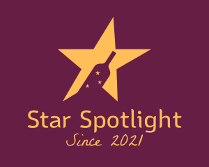 Star Wine Bar  logo design