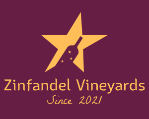 Star Wine Bar  logo design