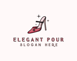 Elegant Women High Heels logo design