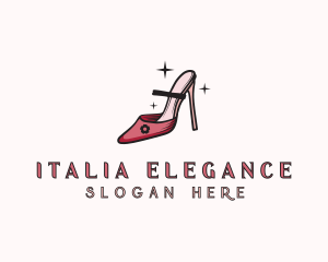 Elegant Women High Heels logo design