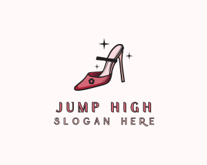 Elegant Women High Heels logo design