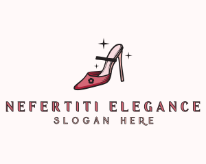 Elegant Women High Heels logo design