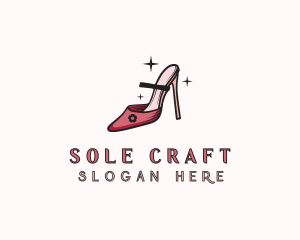 Elegant Women High Heels logo design