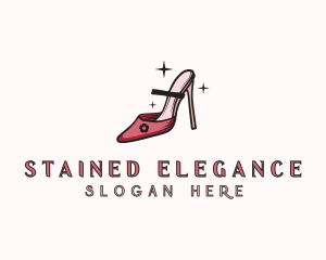 Elegant Women High Heels logo design