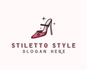 Elegant Women High Heels logo design