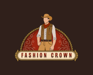 Western Cowboy Fashion logo design