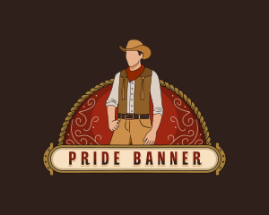 Western Cowboy Fashion logo design