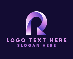 Modern - Tech Startup Letter R logo design