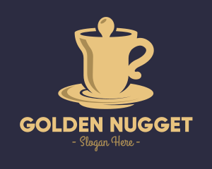 Golden Bell Cafeteria logo design