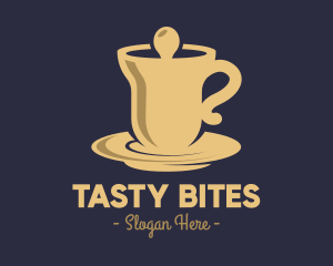 Mug - Golden Bell Cafeteria logo design