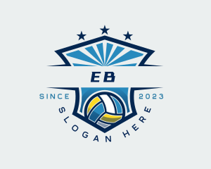 Ball - Volleyball Sports Club logo design